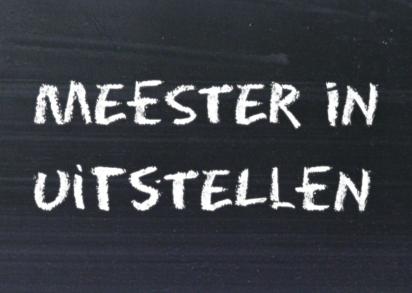 Hoe ga je uitstelgedrag te lijf?