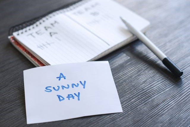 Schrijf je doelen op voor een effectieve dag